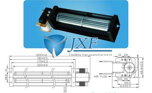 横流散热风扇JXF30x150 AC